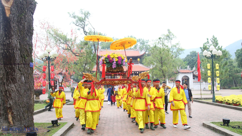 Trang trọng nghi lễ rước nước tại Lễ hội C&ocirc;n Sơn &ndash; Kiếp Bạc, Hải Ph&ograve;ng