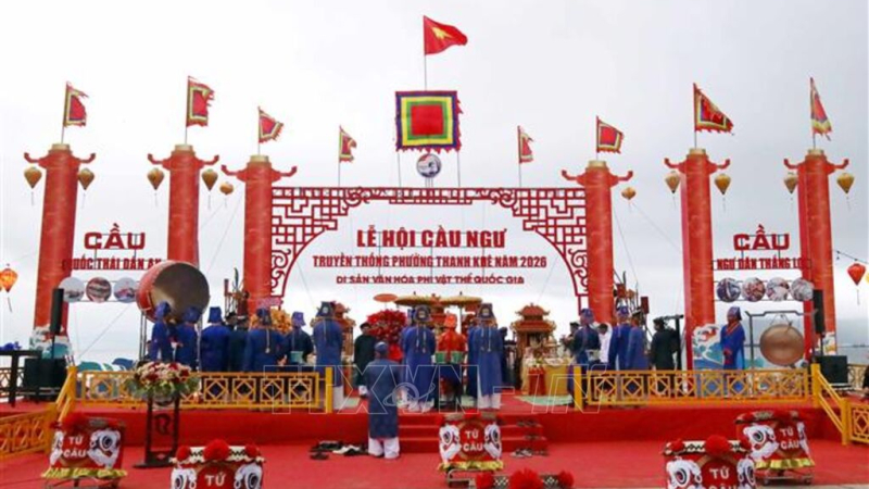 Khai mạc Lễ hội Cầu ngư truyền thống tại Đ&agrave; Nẵng