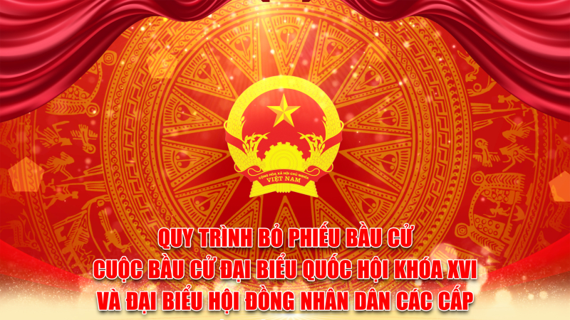 [Infographic]. Quy tr&igrave;nh bỏ phiếu bầu cử diễn ra như thế n&agrave;o?