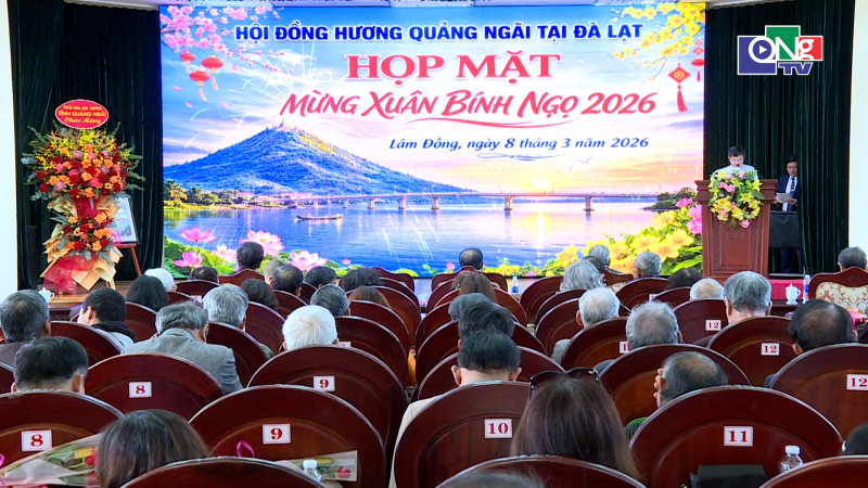 Hội đồng hương Quảng Ng&atilde;i tại L&acirc;m Đồng gặp mặt đầu xu&acirc;n