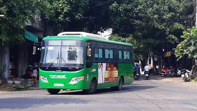 Quảng Ng&atilde;i ban h&agrave;nh định mức kinh tế - kỹ thuật cho vận tải h&agrave;nh kh&aacute;ch c&ocirc;ng cộng bằng xe bu&yacute;t 