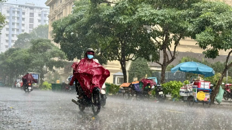 H&agrave; Tĩnh đến đ&ocirc;ng Gia Lai c&oacute; mưa to