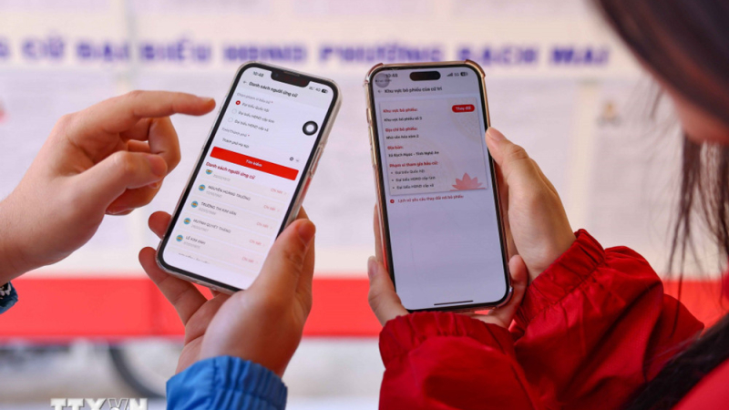 Tra cứu th&ocirc;ng tin ứng cử vi&ecirc;n bầu cử tr&ecirc;n ứng dụng VNeID 