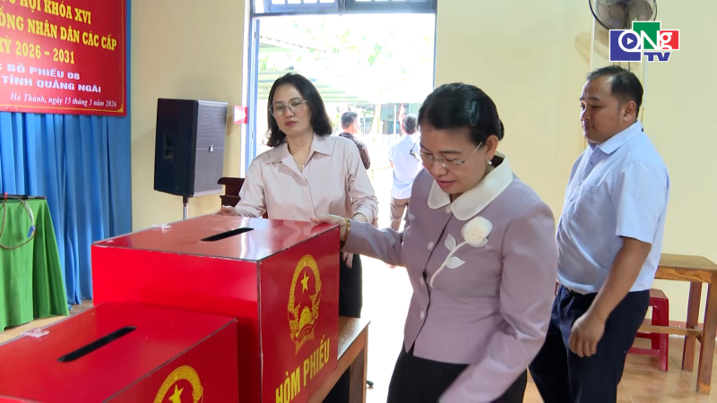 Kiểm tra c&ocirc;ng t&aacute;c chuẩn bị bầu cử ở Sơn Hạ