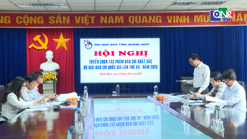 Chọn 16 t&aacute;c phẩm dự giải b&aacute;o ch&iacute; quốc gia lần thứ xx 