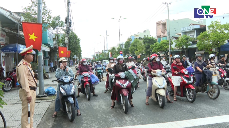 Quảng Ng&atilde;i tăng cường bảo đảm an to&agrave;n giao th&ocirc;ng phục vụ Ng&agrave;y hội bầu cử 