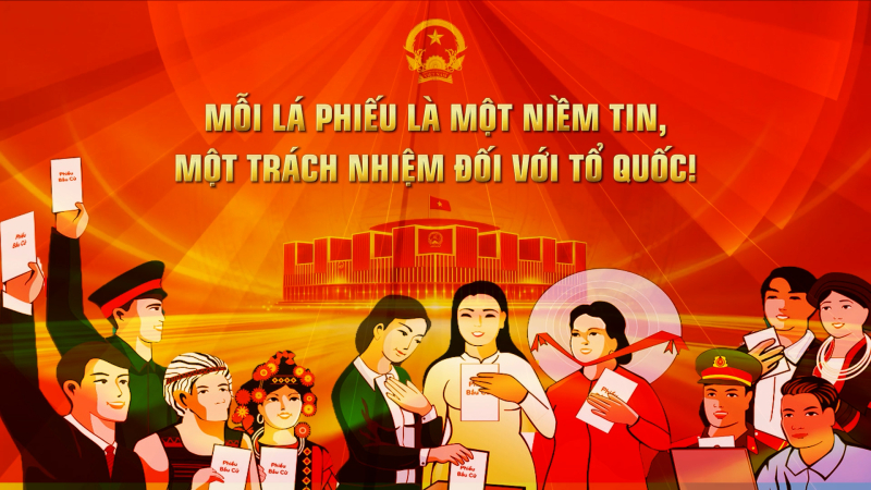 Nội quy ph&ograve;ng bỏ phiếu bầu cử