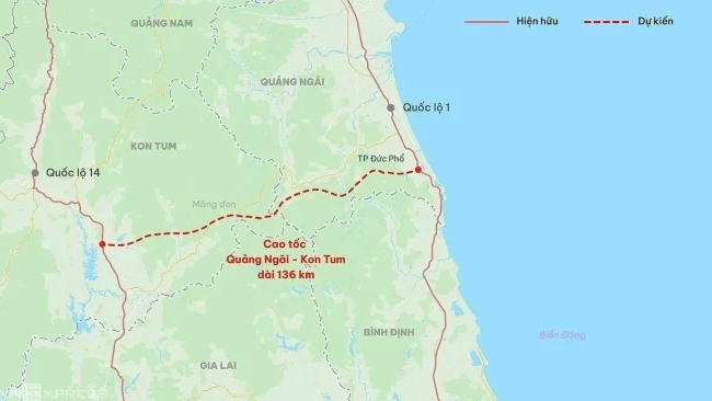 Khởi động cao tốc Quảng Ng&atilde;i - Kon Tum 44.000 tỷ đồng nối T&acirc;y Nguy&ecirc;n với biển 