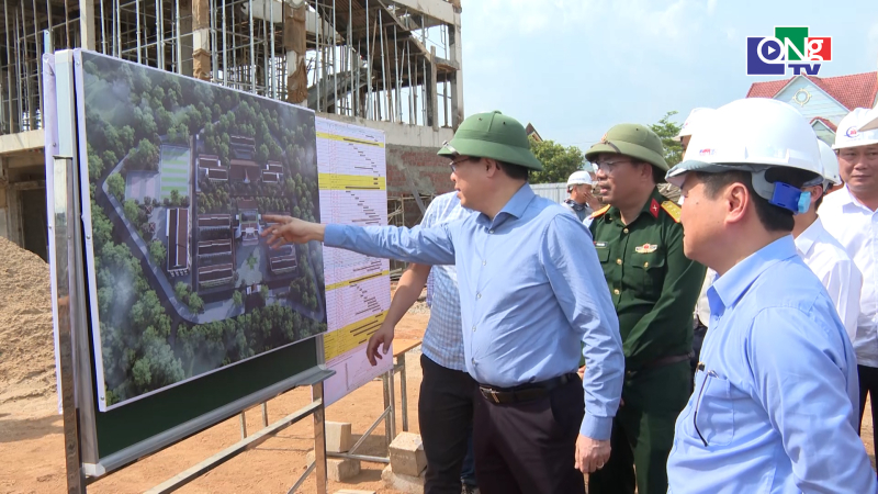 Chủ tịch UBND tỉnh kiểm tra tại x&atilde; Dục N&ocirc;ng 