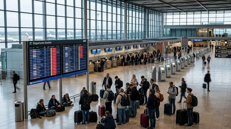 S&acirc;n bay Berlin Brandenburg &ldquo;t&ecirc; liệt&rdquo; v&igrave; đ&igrave;nh c&ocirc;ng