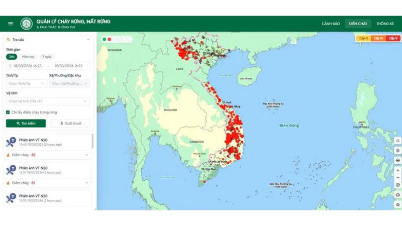 Nguy cơ ch&aacute;y rừng tăng cao do nắng n&oacute;ng diện rộng