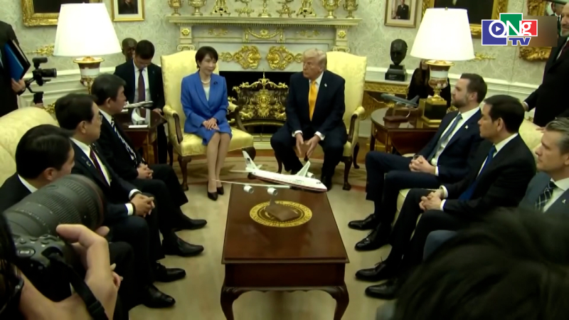 Tổng thống Mỹ hội đ&agrave;m Thủ tướng Nhật Bản