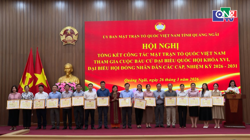 Tổng kết c&ocirc;ng t&aacute;c mặt trận tham gia cuộc bầu cử