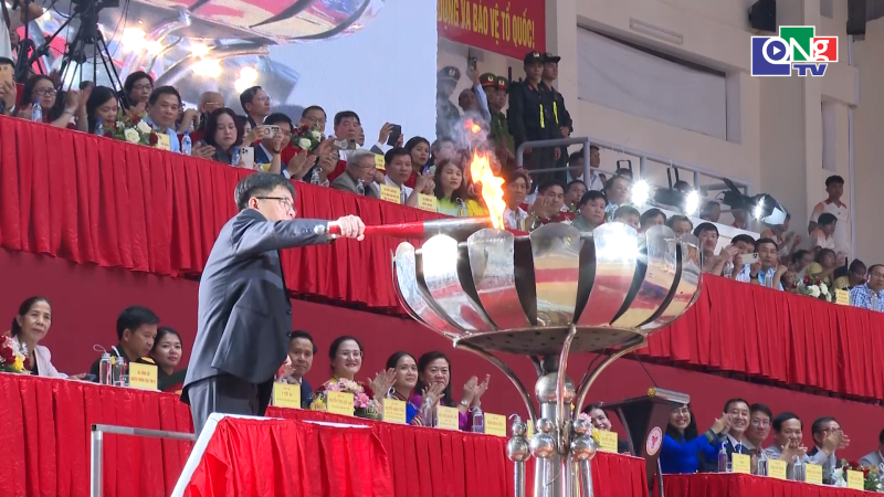 Khai mạc Đại hội Thể dục thể thao tỉnh Quảng Ng&atilde;i lần thứ I