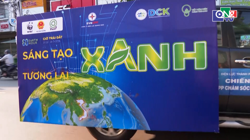 Hưởng ứng Giờ Tr&aacute;i đất 2026