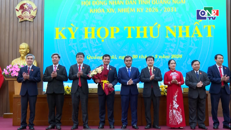 Đồng ch&iacute; Nguyễn Đức Tuy t&aacute;i đắc cử Chủ tịch HĐND tỉnh kh&oacute;a XIV