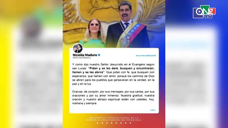 Tổng thống Venezuela đưa ra th&ocirc;ng điệp đầu ti&ecirc;n sau khi bị bắt giữ