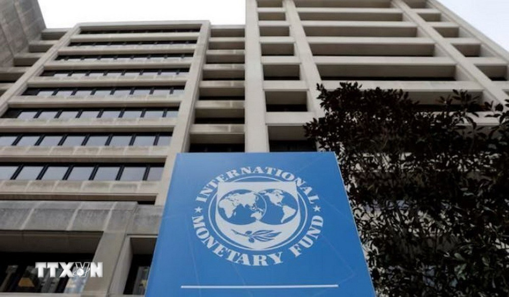 Trụ sở Quỹ tiền tệ quốc tế (IMF) tại Washington, Mỹ. Nguồn: TTXVN