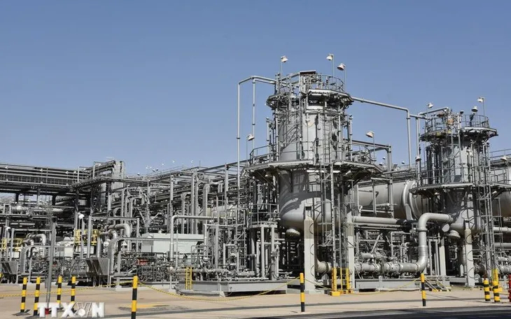 Nhà máy lọc dầu tại Dammam, Saudi Arabia. Ảnh: TTXVN