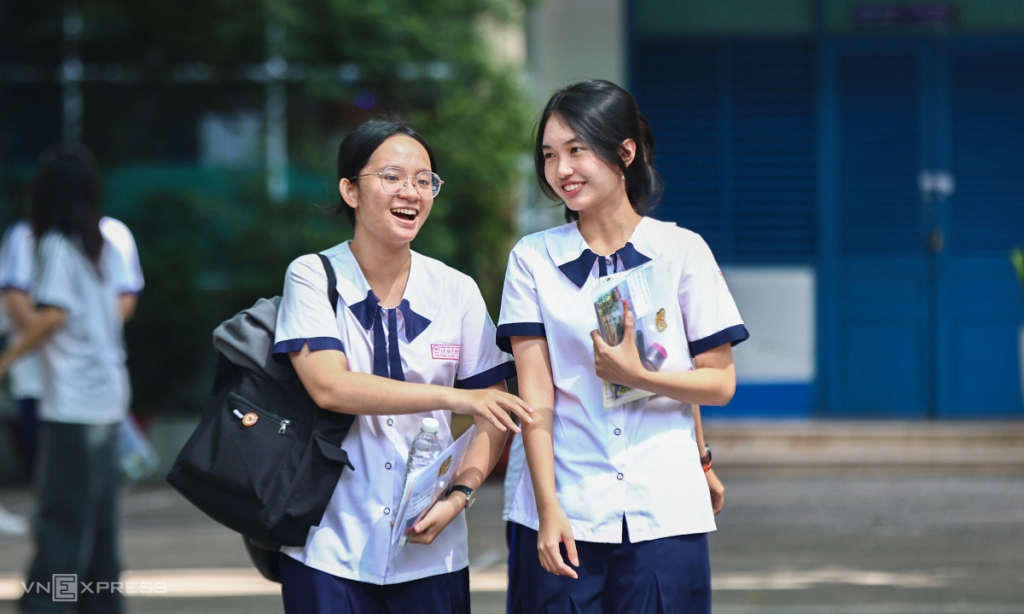 Thí sinh thi đánh giá năng lực Đại học Quốc gia TP HCM, tháng 4/2026. Ảnh: Quỳnh Trần