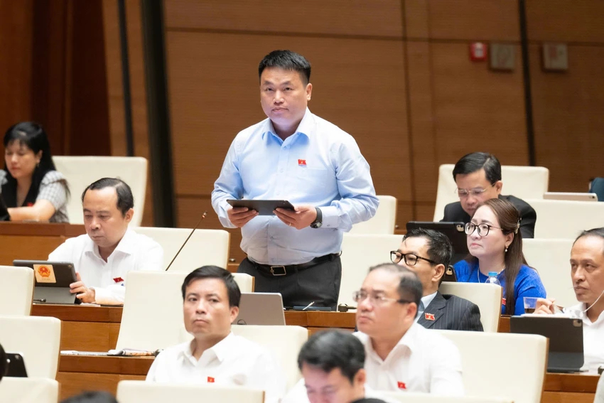 Đại biểu Quốc hội Đặng Ngọc Huy (đoàn Quảng Ngãi). Ảnh: QH