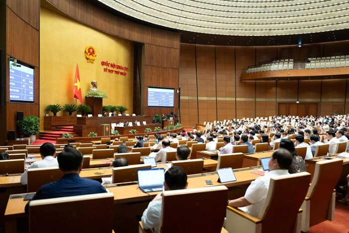 Kỳ họp thứ Nhất, Quốc hội khoá XVI. Ảnh: Cổng TTĐT Quốc hội