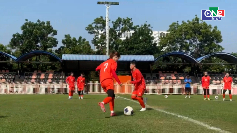 U20 nữ Việt Nam quyết t&acirc;m gi&agrave;nh kết quả tốt trước U20 nữ Th&aacute;i Lan