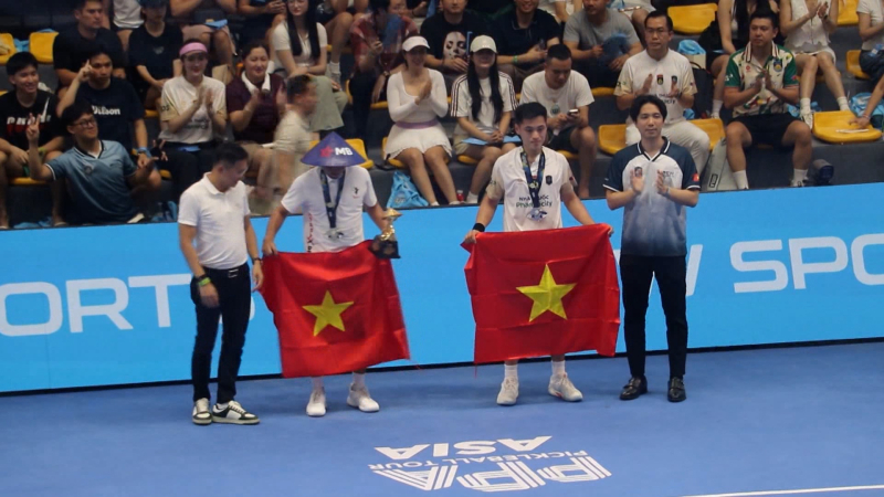 L&yacute; Ho&agrave;ng Nam v&ocirc; địch PPA Tour H&agrave; Nội 2026  