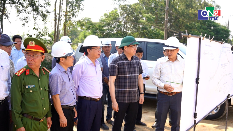 Đẩy nhanh tiến độ 2 dự &aacute;n giao th&ocirc;ng động lực khu vực ph&iacute;a Bắc của tỉnh