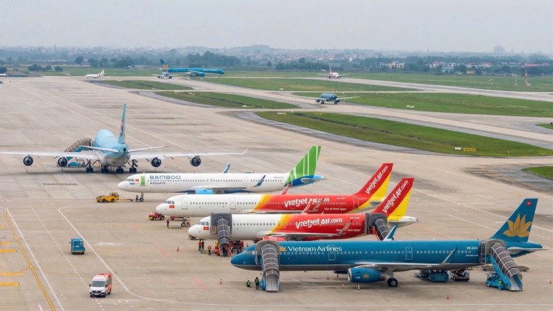 V&eacute; m&aacute;y bay, t&agrave;u hoả dịp 30/4 tăng mạnh