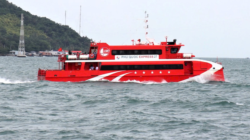 T&agrave;u Ph&uacute; Quốc Express ch&iacute;nh thức chạy tuyến Sa Kỳ &ndash; L&yacute; Sơn