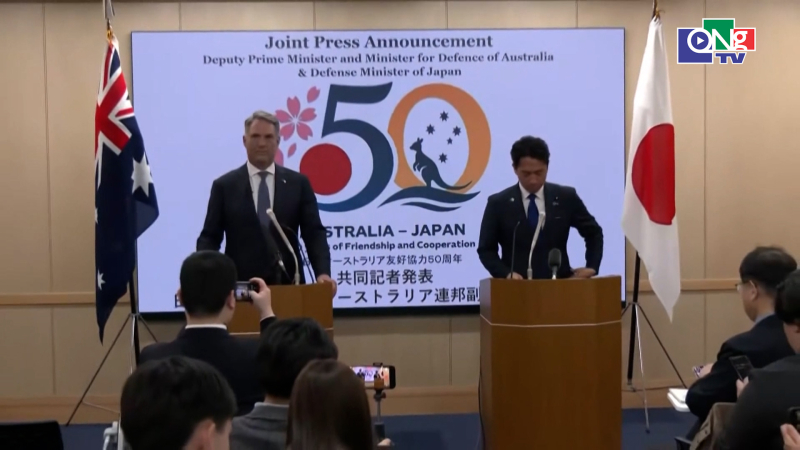 Nhật Bản v&agrave; Australia tăng cường hợp t&aacute;c quốc ph&ograve;ng