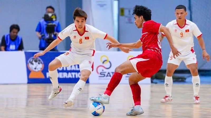 Đội tuyển futsal Việt Nam dừng bước ở b&aacute;n kết giải Đ&ocirc;ng Nam &Aacute;