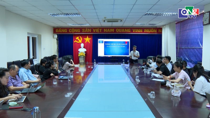 Tập huấn nghiệp vụ truyền h&igrave;nh 