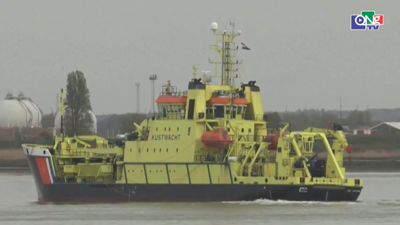 Hoạt động tại cảng Antwerp của Bỉ t&ecirc; liệt do sự cố tr&agrave;n dầu