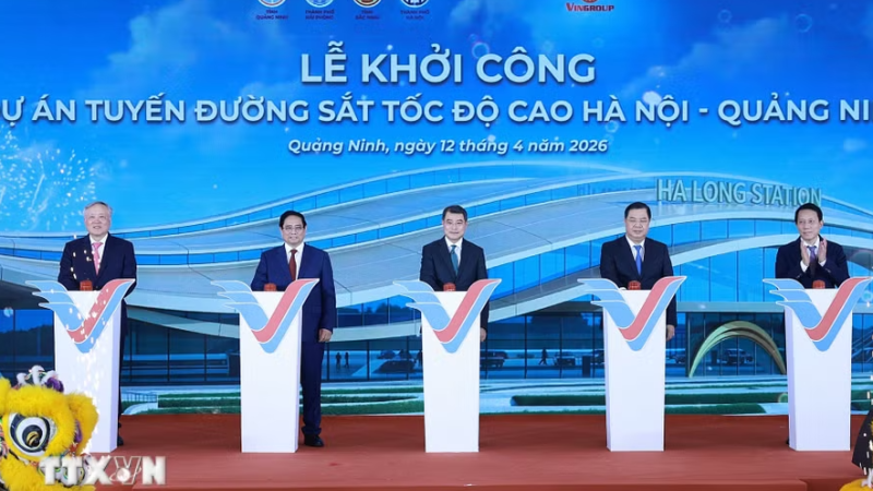 Khởi c&ocirc;ng tuyến đường sắt tốc độ cao li&ecirc;n v&ugrave;ng đầu ti&ecirc;n tại Việt Nam