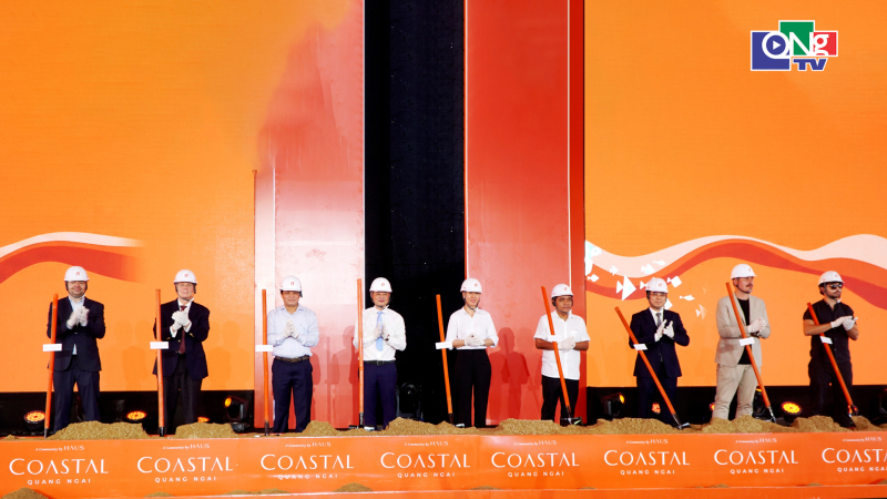 Khởi c&ocirc;ng dự &aacute;n Khu đ&ocirc; thị sinh th&aacute;i Coastal Quảng Ng&atilde;i