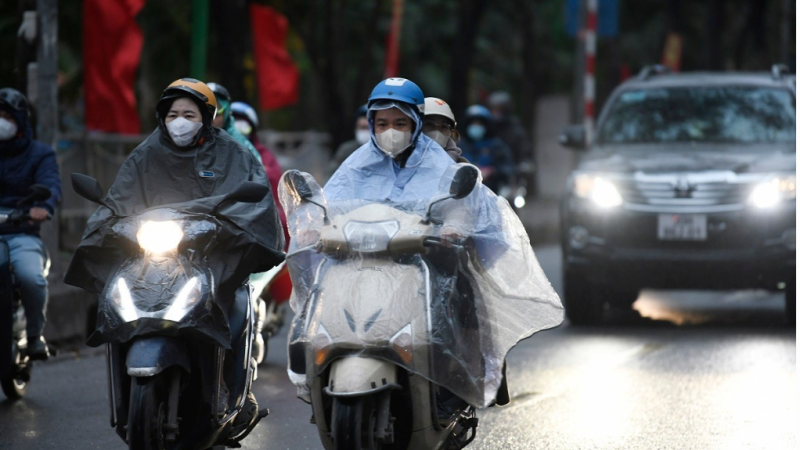 Kh&ocirc;ng kh&iacute; lạnh yếu sắp tr&agrave;n về chấm dứt nắng n&oacute;ng 