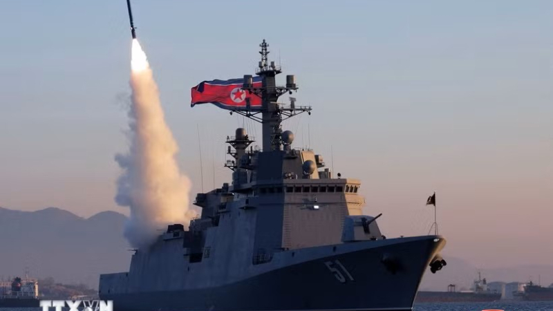 Nh&agrave; l&atilde;nh đạo Triều Ti&ecirc;n gi&aacute;m s&aacute;t c&aacute;c vụ ph&oacute;ng thử t&ecirc;n lửa