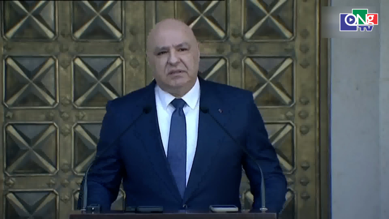 Tổng thống Liban khẳng định điều kiện đ&agrave;m ph&aacute;n ti&ecirc;n quyết