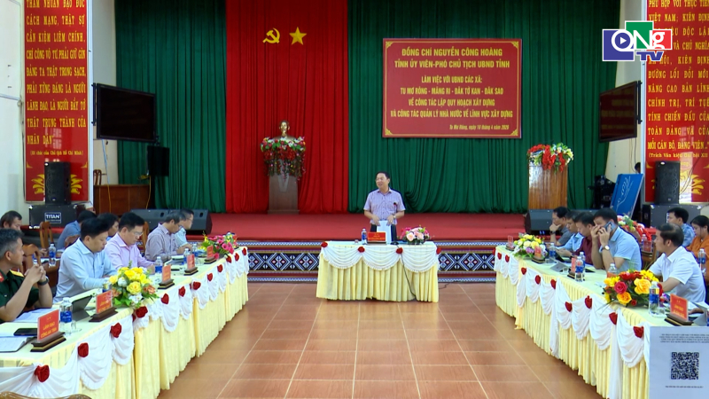 Đẩy nhanh quy hoạch, th&aacute;o gỡ vướng mắc ở cơ sở