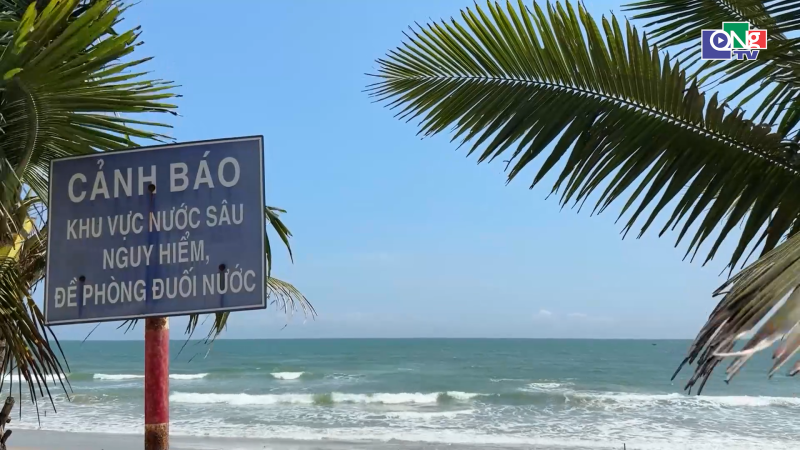 Tăng cường đảm bảo an to&agrave;n tại biển Mỹ Kh&ecirc; m&ugrave;a cao điểm