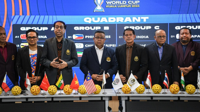 Việt Nam c&ugrave;ng bảng với Trung Quốc tại World Cup cầu m&acirc;y 2026