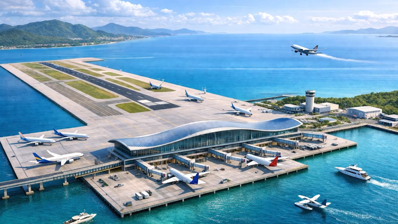  Đề xuất x&acirc;y dựng s&acirc;n bay tr&ecirc;n mặt nước đầu ti&ecirc;n tại Việt Nam