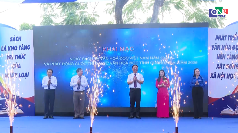 Khai mạc Ng&agrave;y s&aacute;ch v&agrave; Văn ho&aacute; đọc Việt Nam năm 2026 