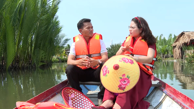 Check-in Rừng dừa nước Tịnh Kh&ecirc; OCOP 3 sao