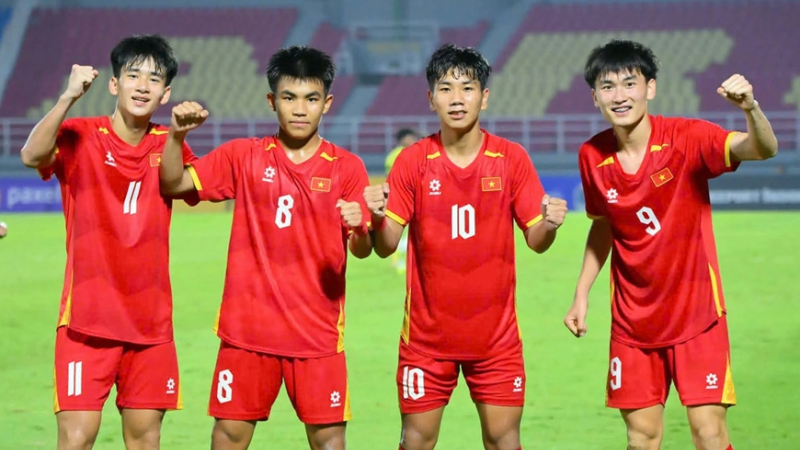 U17 Việt Nam đ&aacute; chung kết U17 Đ&ocirc;ng Nam &Aacute; 2026