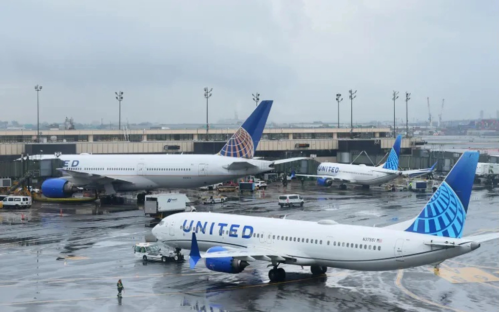 Máy bay của United Airlines. Ảnh: Getty Images
