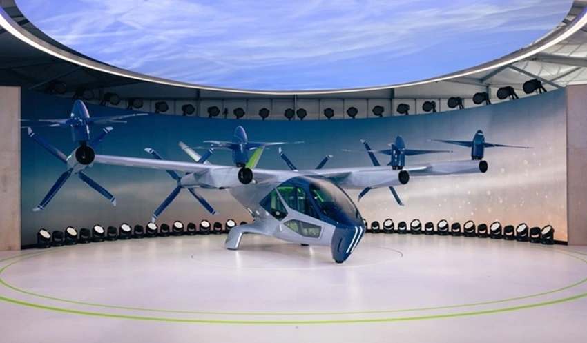 Một mẫu taxi bay do Supernal ra mắt vào năm 2024. Ảnh: Hyundai