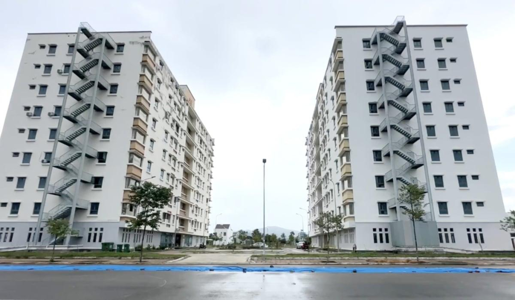 Nhà ở xã hội Quảng Ngãi . Ảnh: VT